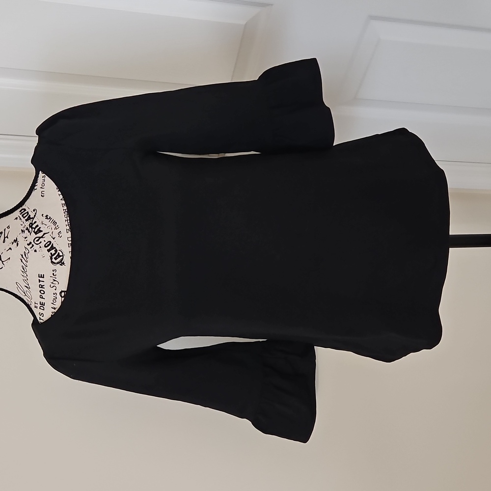 Modcloth Split Back Bow Blouse